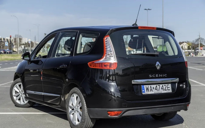 Renault Grand Scenic cena 29900 przebieg: 196000, rok produkcji 2012 z Warszawa małe 92
